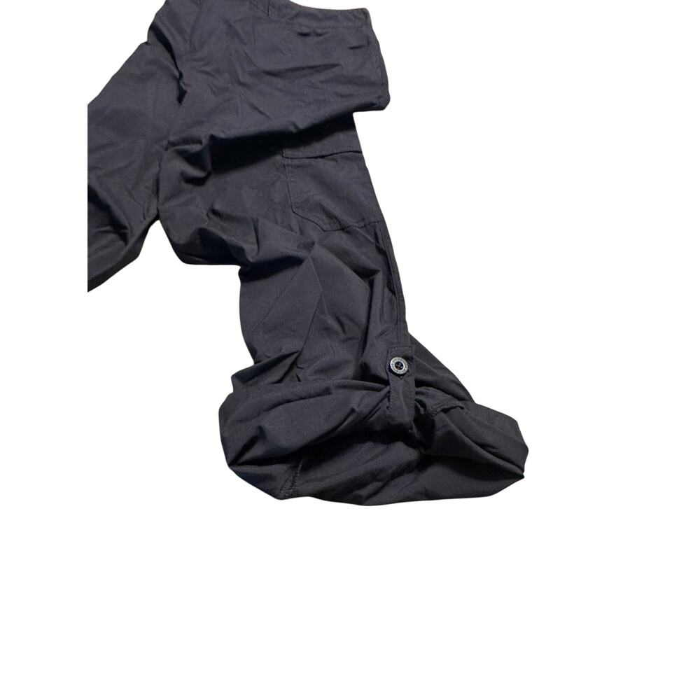 Patagonia Black Nylon Roll Tab Pants Women's Size 10 Outdoor Hiking - Picture 5 of 9